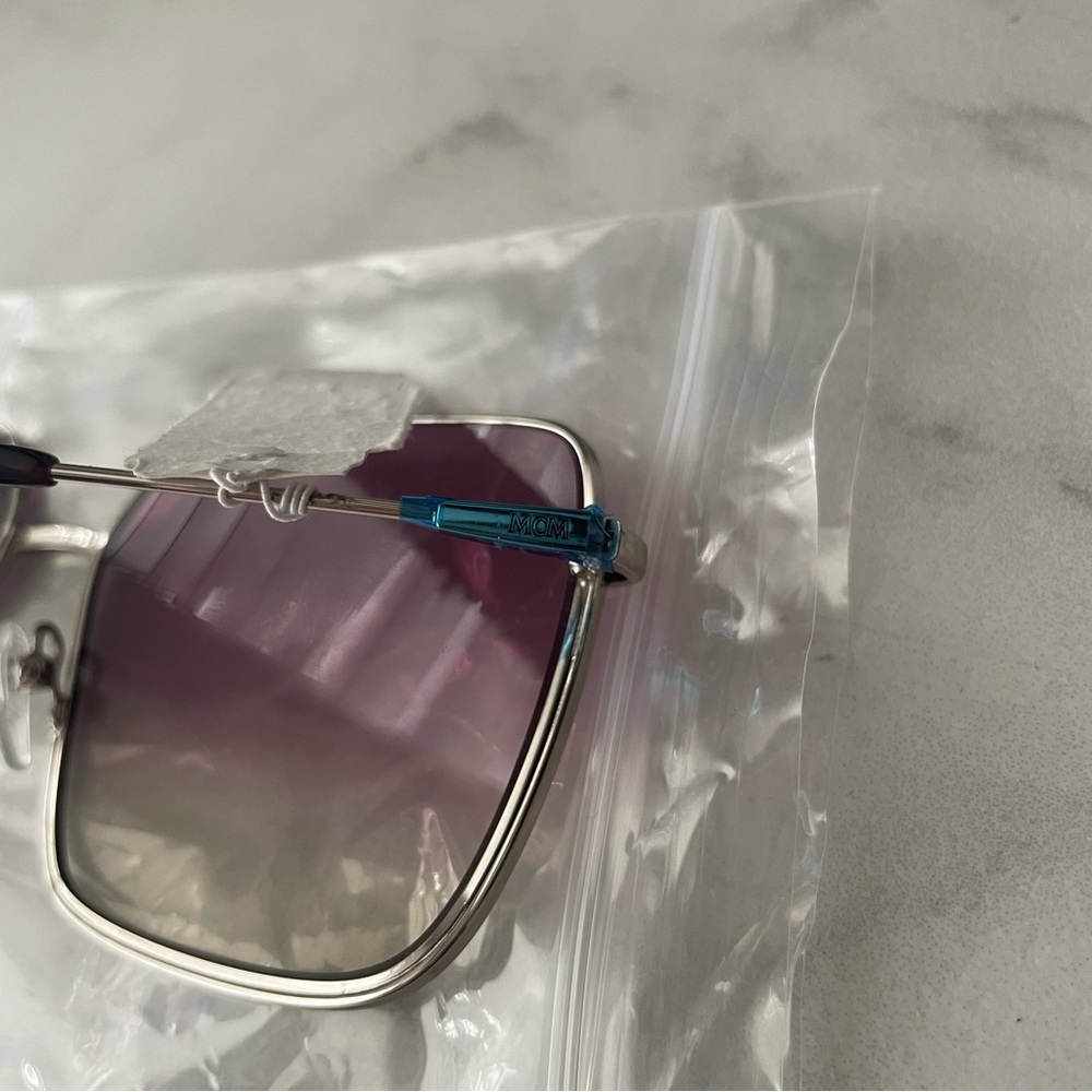 MCM 58mm lightweight rectangular sunglasses NWT - image 8